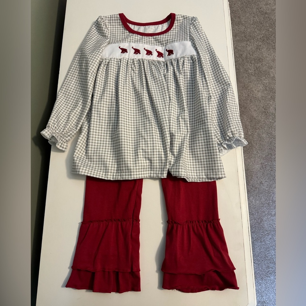 Girls Boutique Alabama outfit, size 4. NWOT